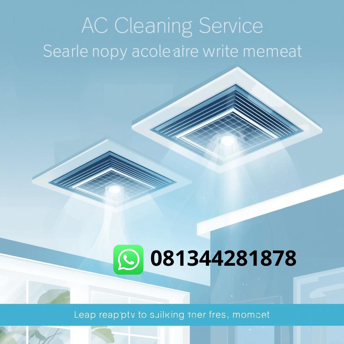 Penyedia cuci AC Manado