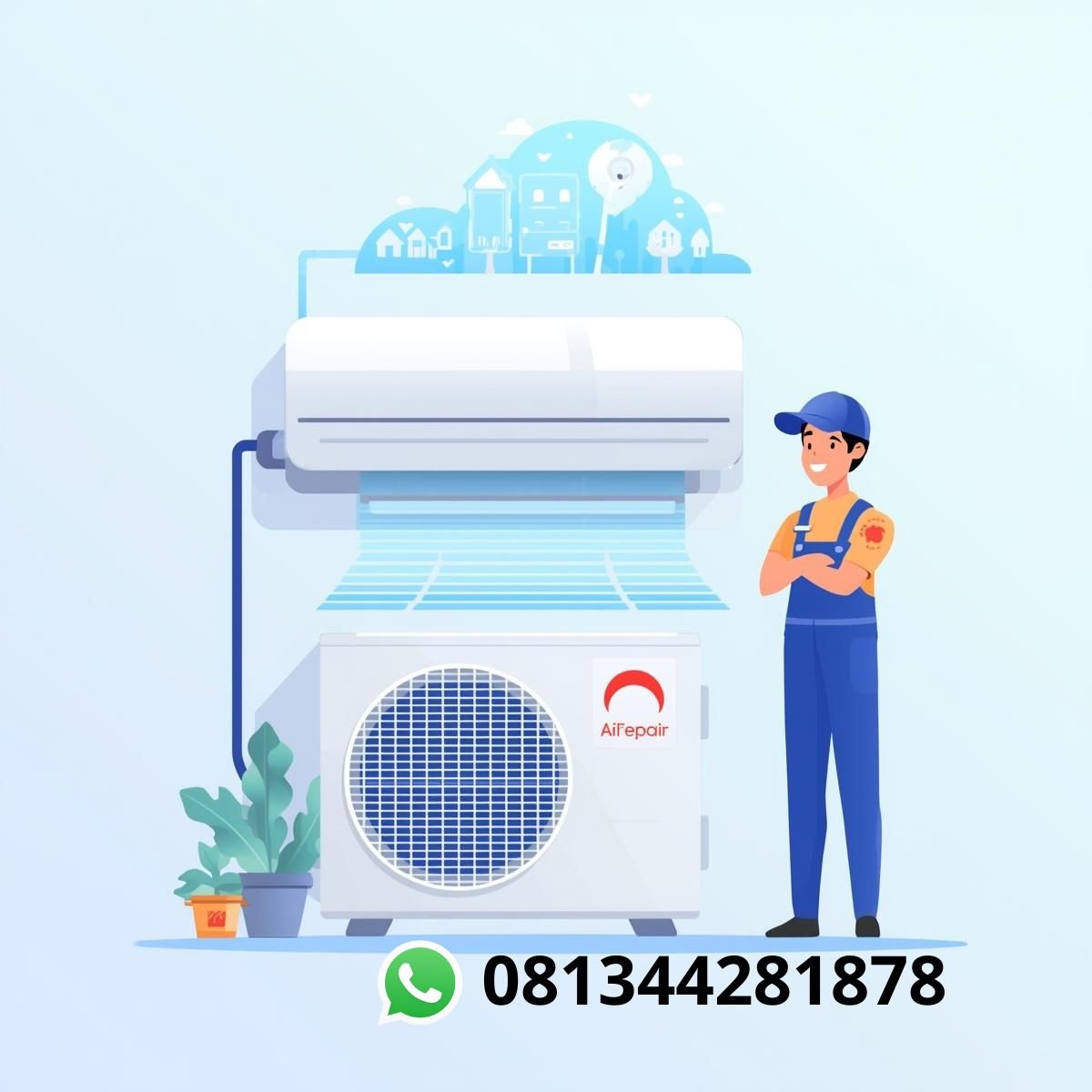 perbaikan AC cepat Manado