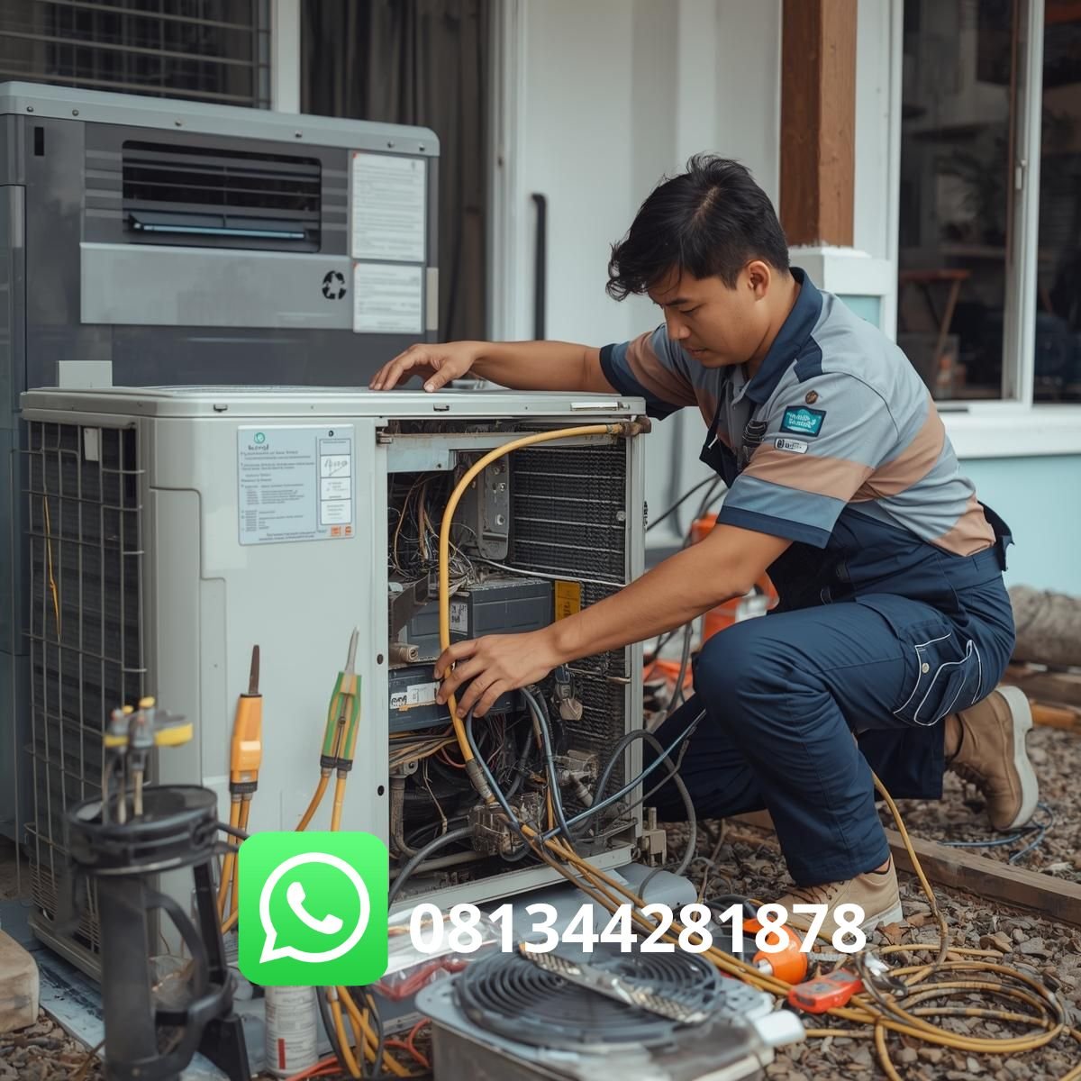 jasa bongkar AC Manado