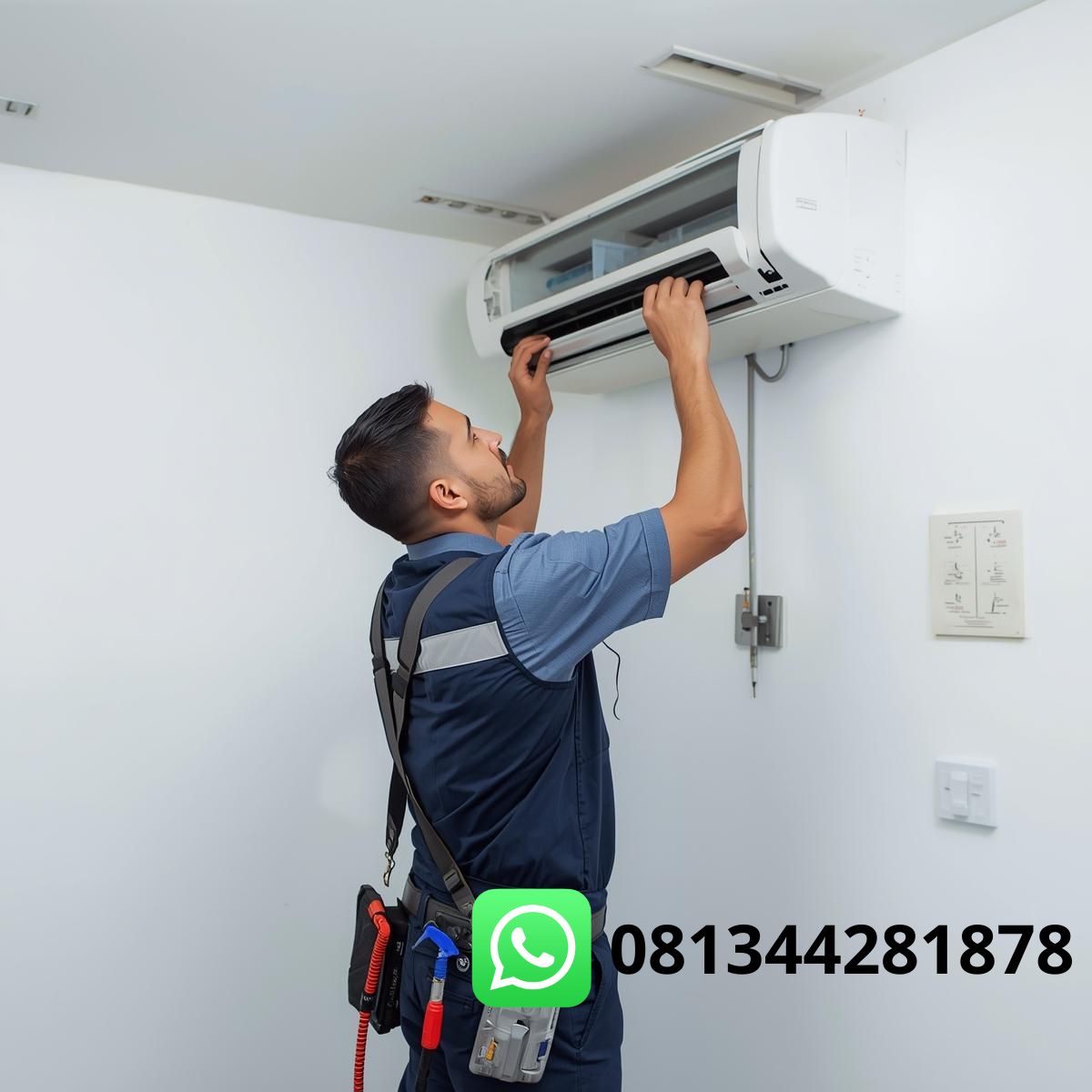 Jasa service AC Manado profesional