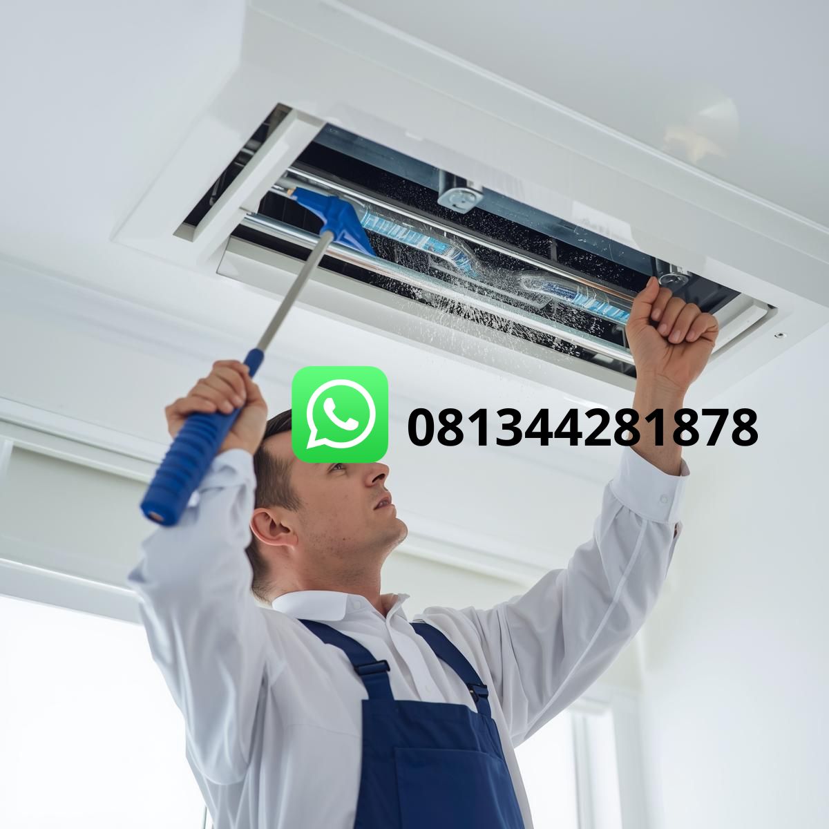 Teknisi cuci AC Manado