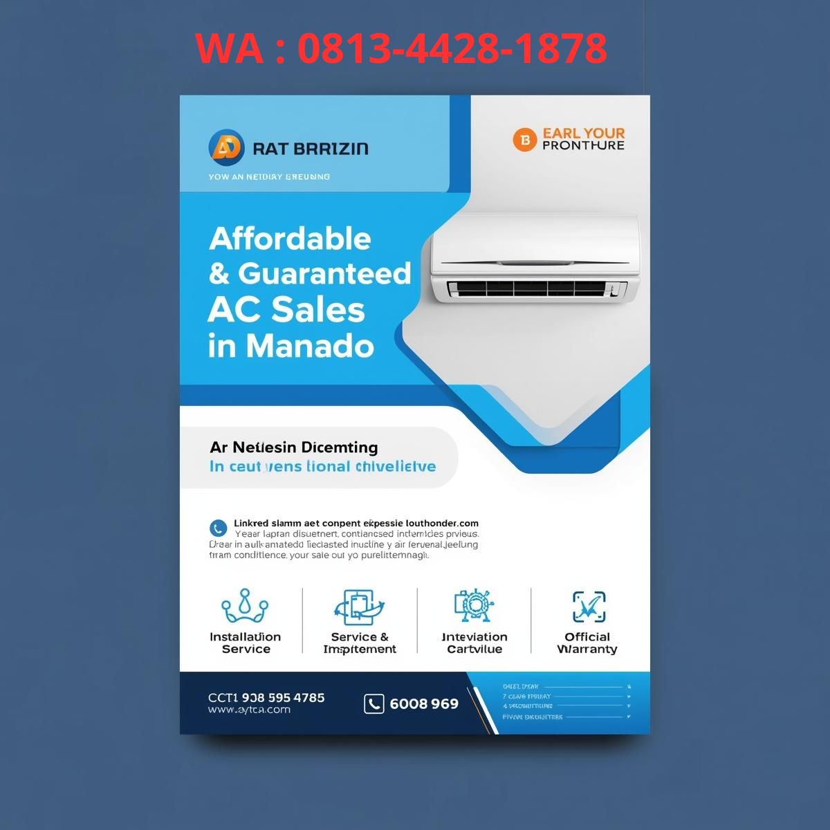 Jasa pemasangan AC Manado