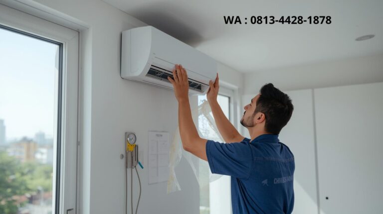 Cuci ac tambah Freon manado