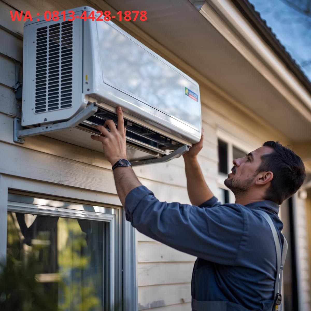 service dan harga ac manado