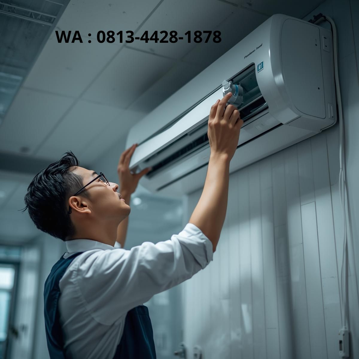 CUCI AC & TAMBAH FREON UNTUK KANTOR