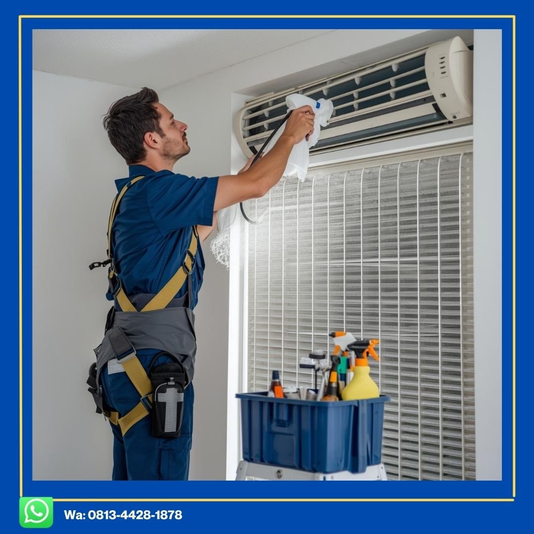 Jasa cuci AC Manado untuk rumah tangga