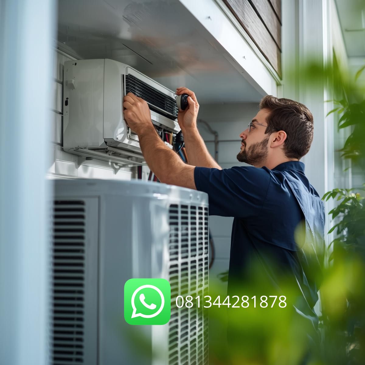 Kontrak service AC perusahaan Manado