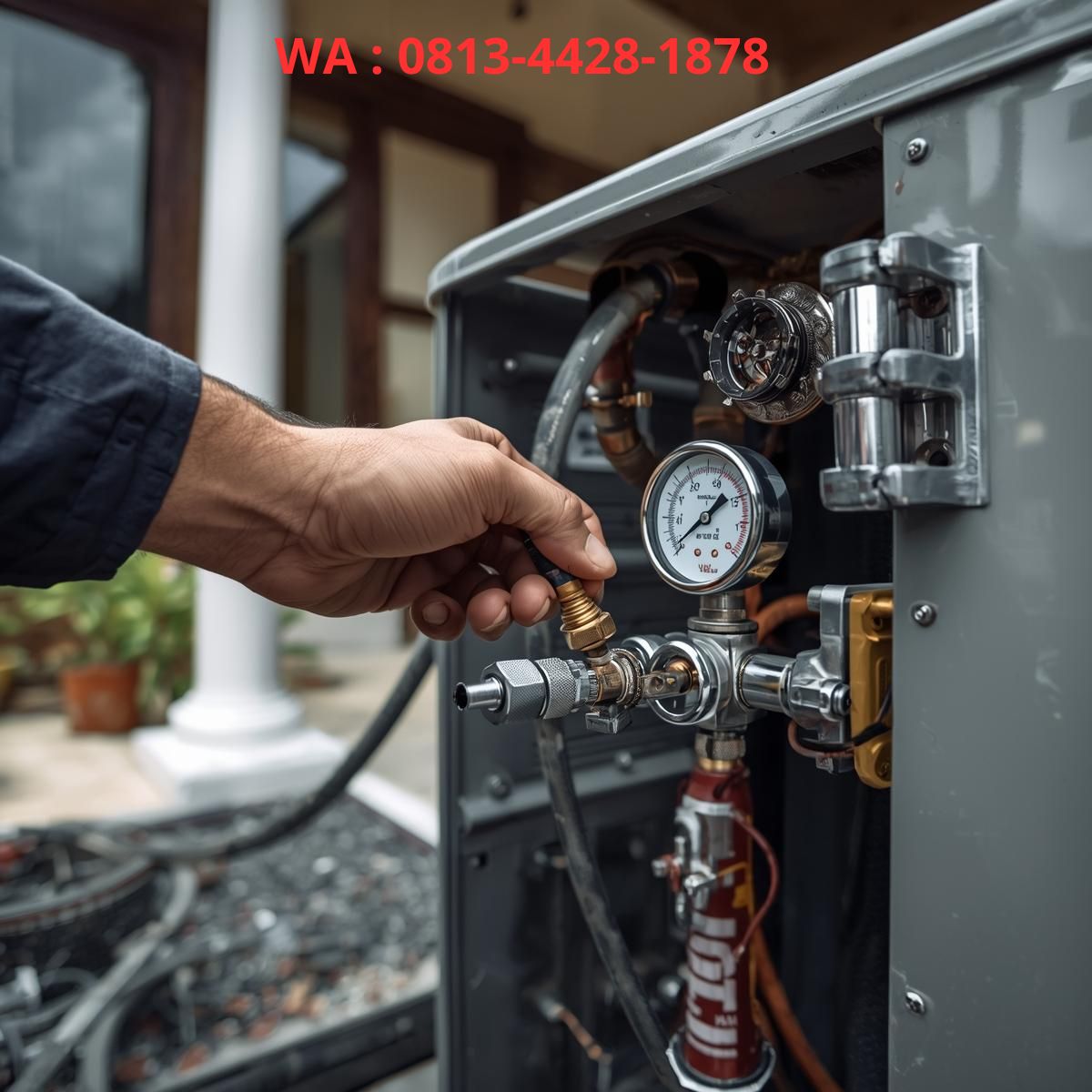 TAMBAH FREON AC OUTDOOR