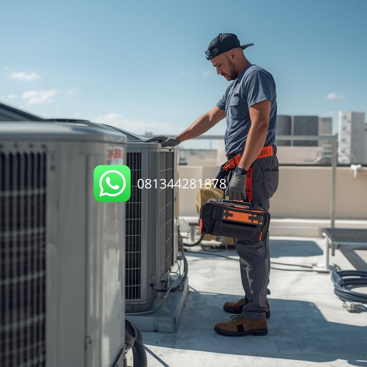 tukang cuci AC Manado panggilan cepat