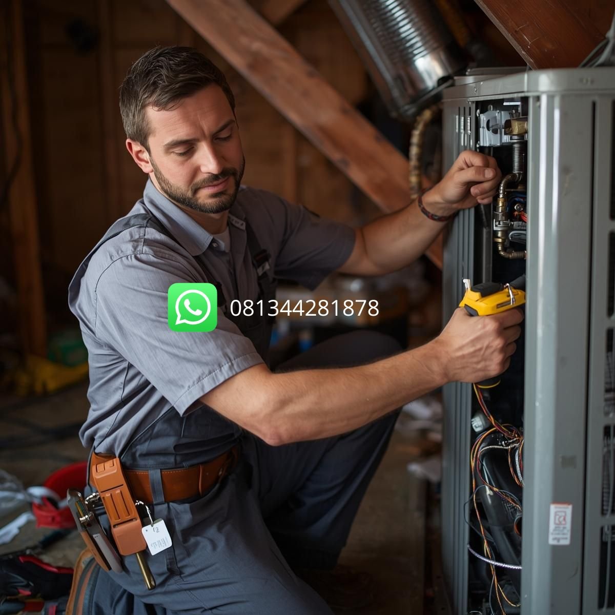 harga service AC Manado murah