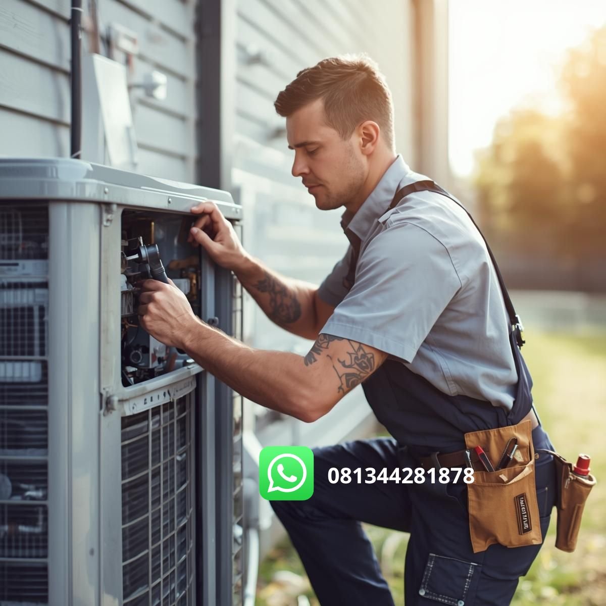 teknisi perbaikan AC Manado berpengalaman