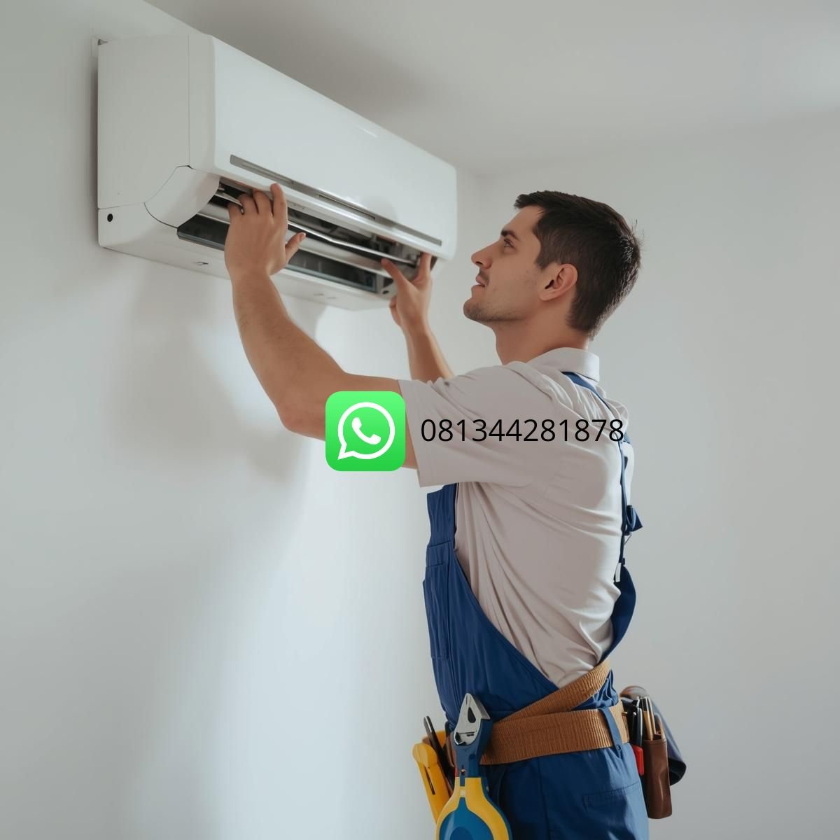 layanan bongkar pasang AC Manado profesional