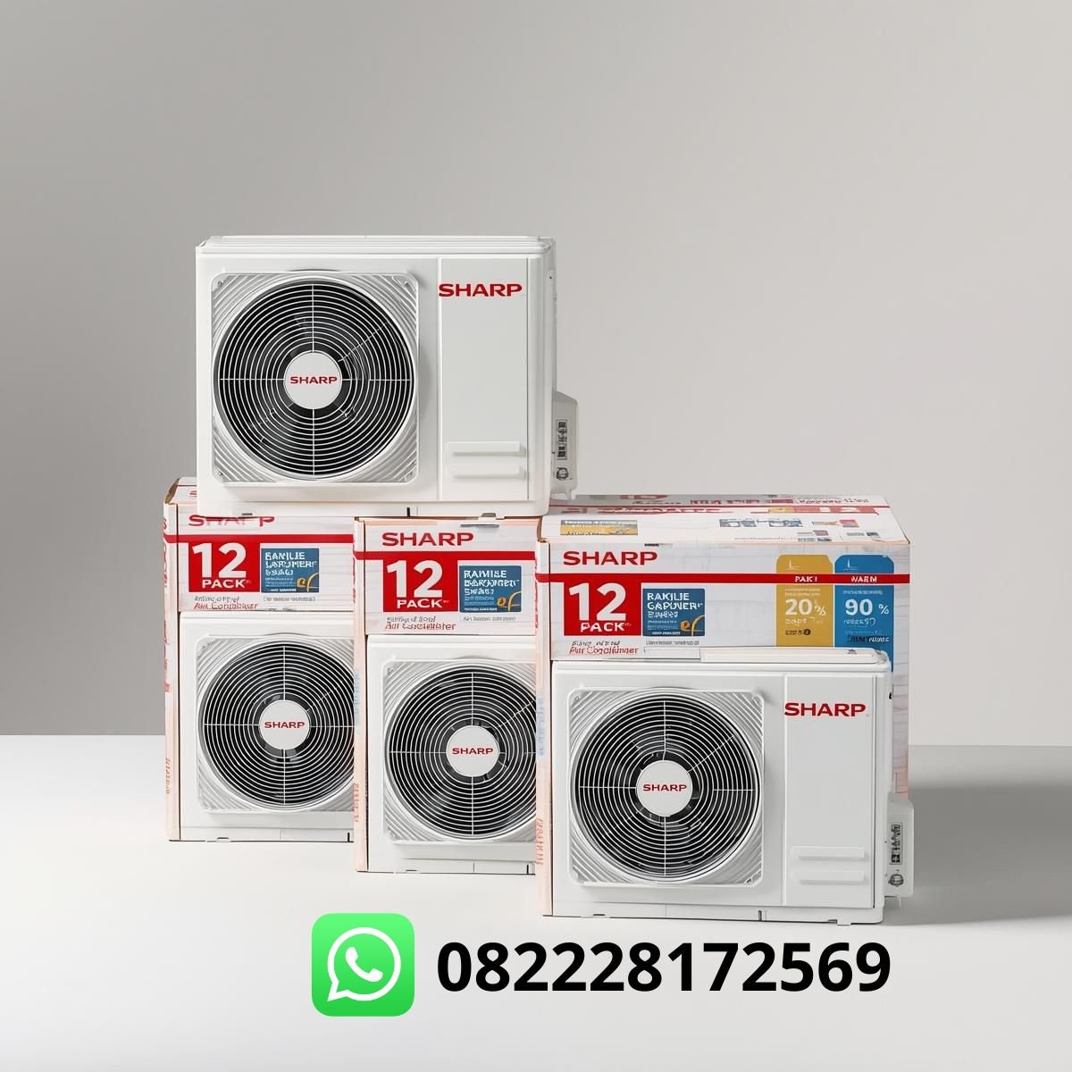 Promo AC Sharp 1/2 PK di Manado