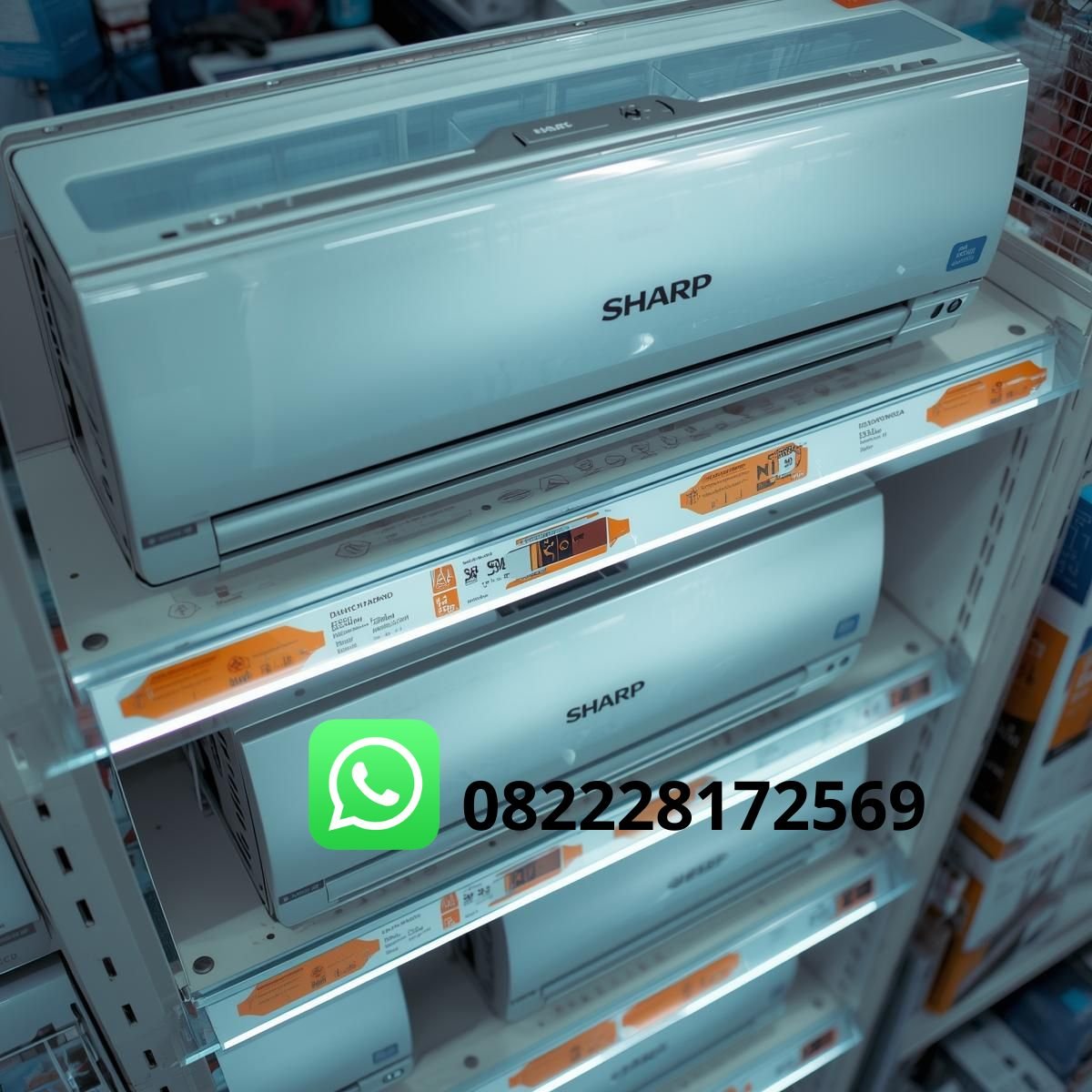 Diskon AC Sharp 1/2 PK Manado