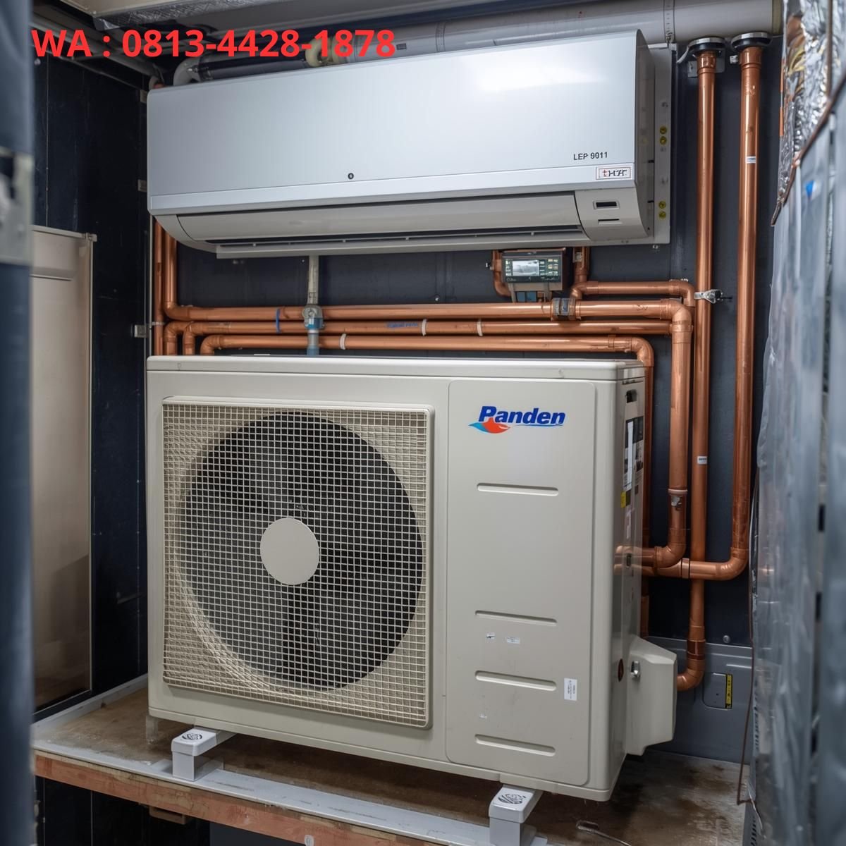 AC SECOND SIAP PASANG