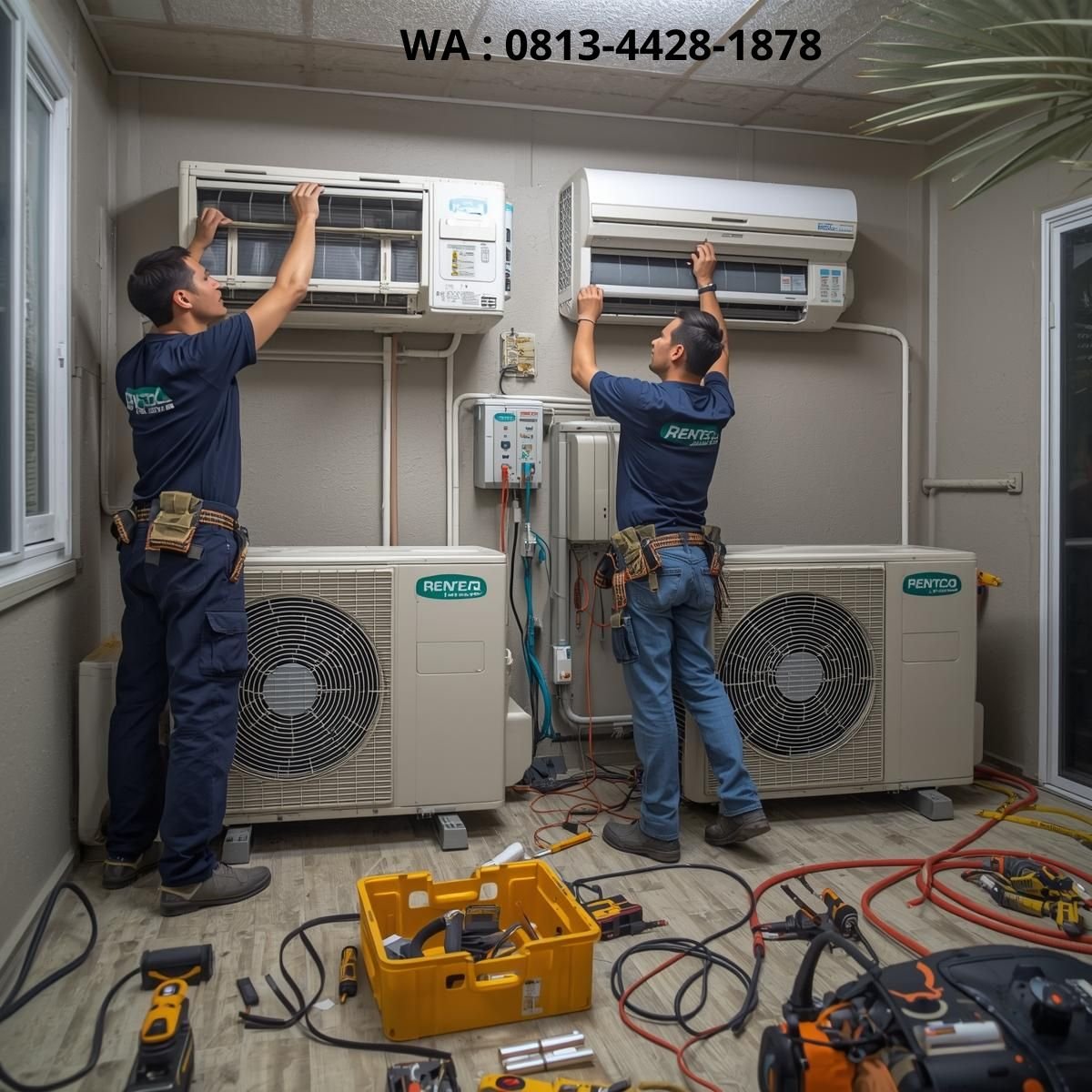 servis AC panggilan Malalayang