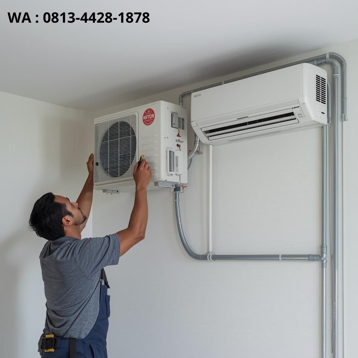 INSTALASI AC SPLIT MANADO