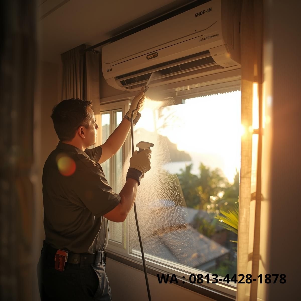 Pemasangan AC Bunaken