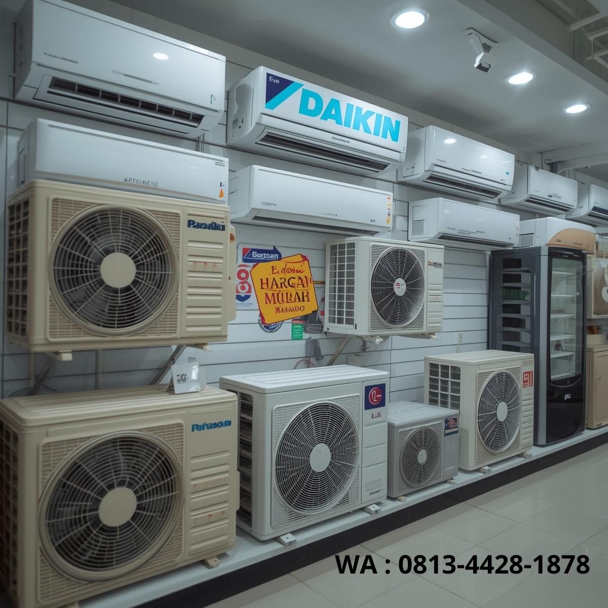 Service dan cuci AC Manado