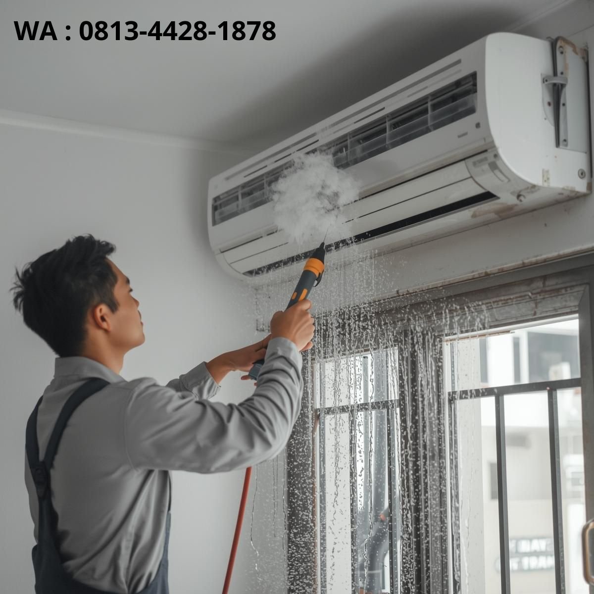 TEKNISI CUCI AC RUMAH