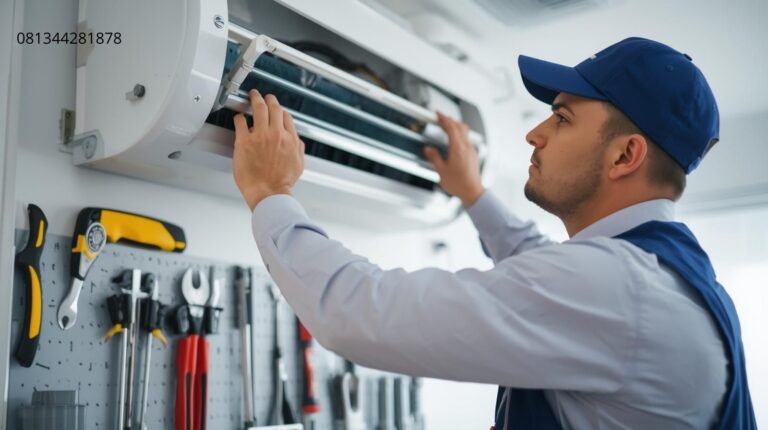 Service AC Dekat Sario