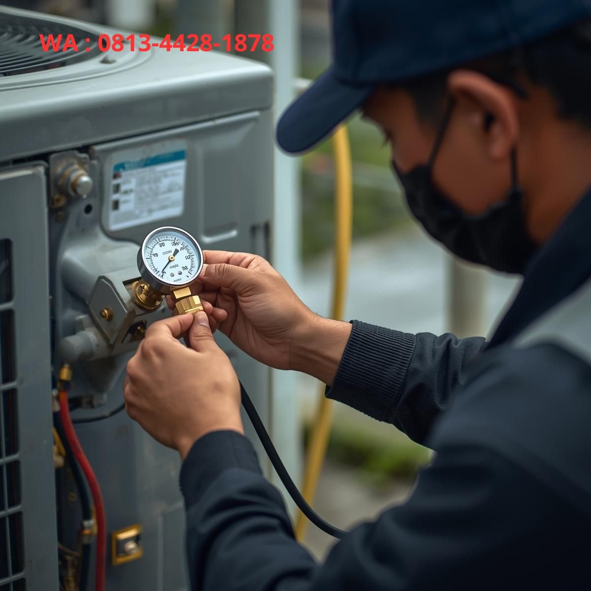 TAMBAH FREON AC TOMOHON