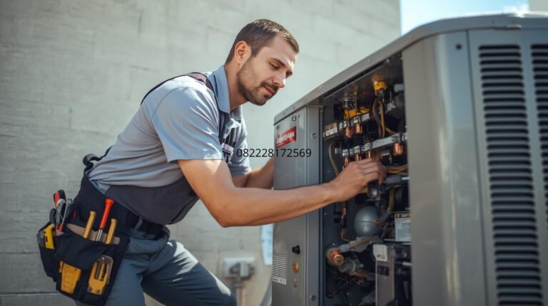 tukang service ac sario