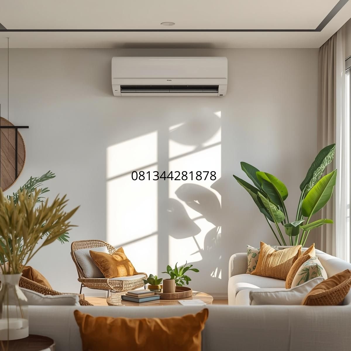 AC split untuk ruang tamu