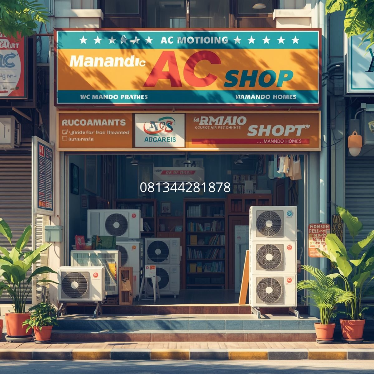 toko pendingin ruangan Manado