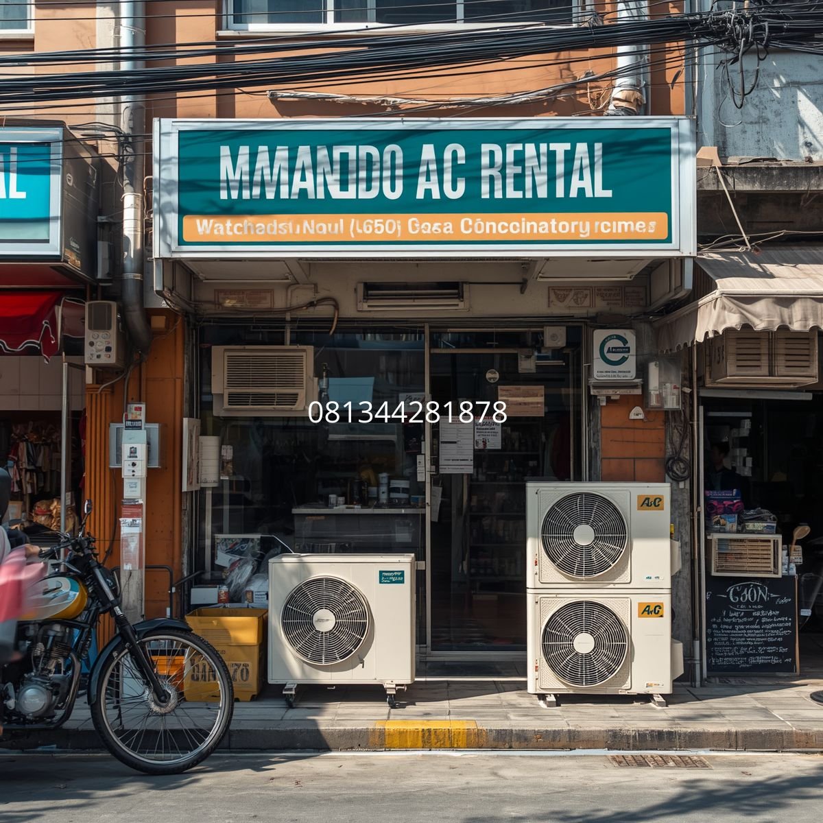 sewa AC untuk event Manado