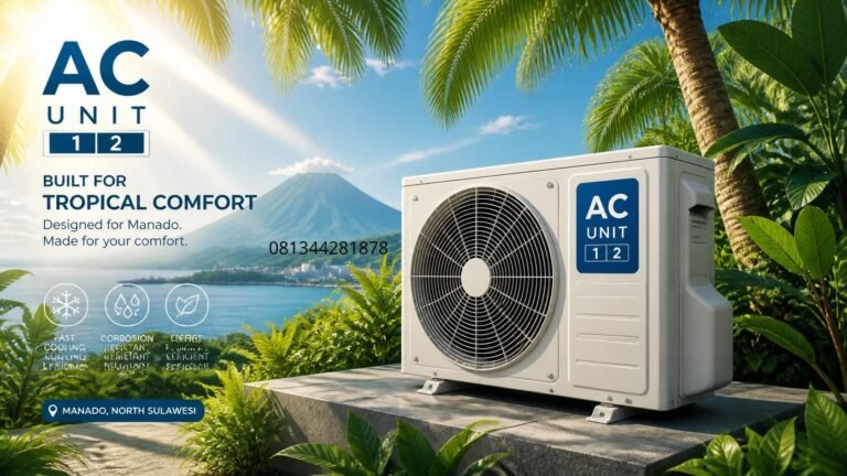 harga AC 1/2 PK Manado