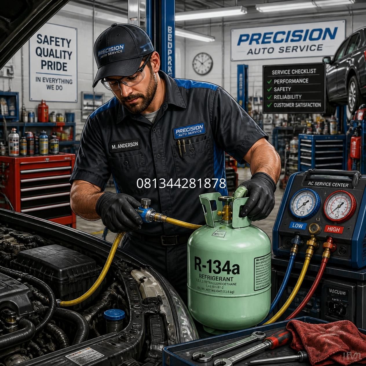 isi freon AC rumah