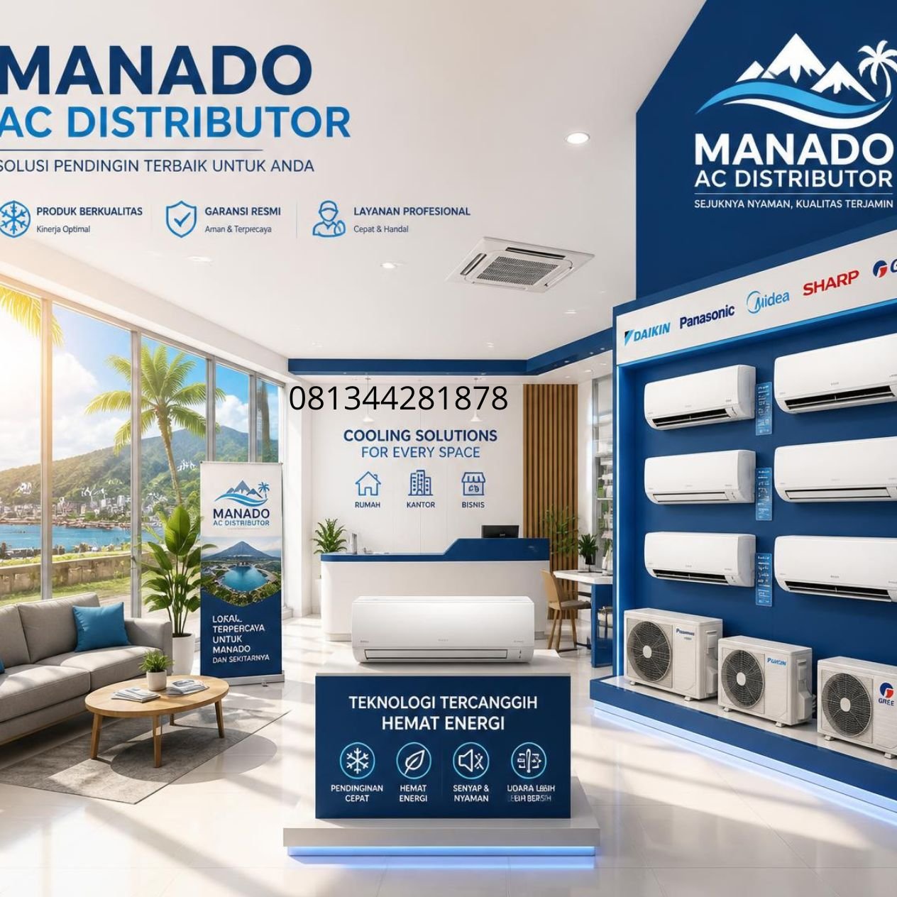 harga AC Manado terbaru