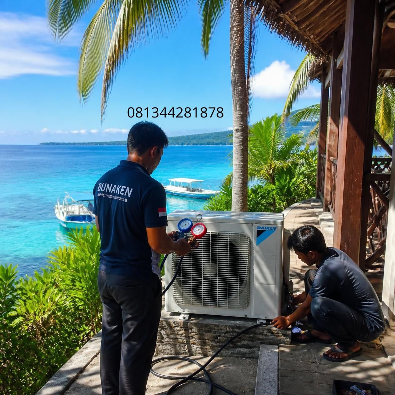 cuci AC Bunaken