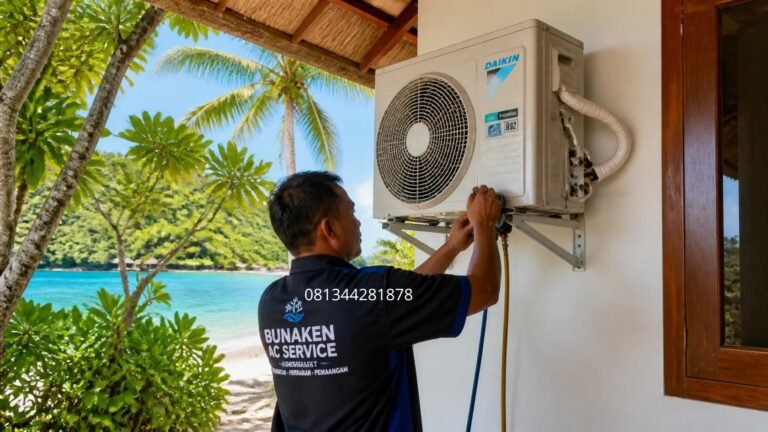 jasa service AC Bunaken Kepulauan