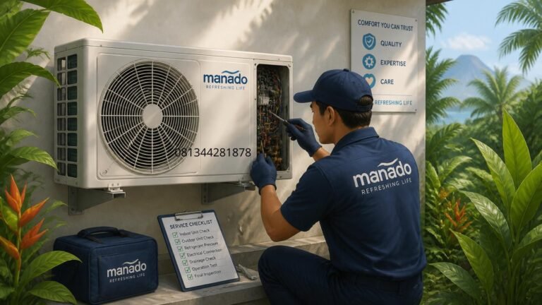 isi freon AC Manado bergaransi