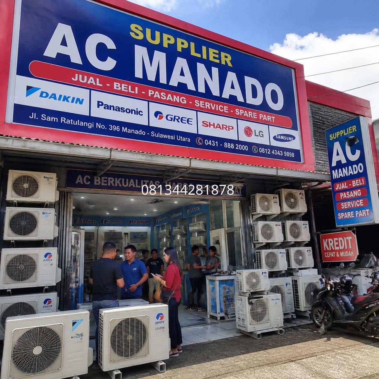distributor AC Manado