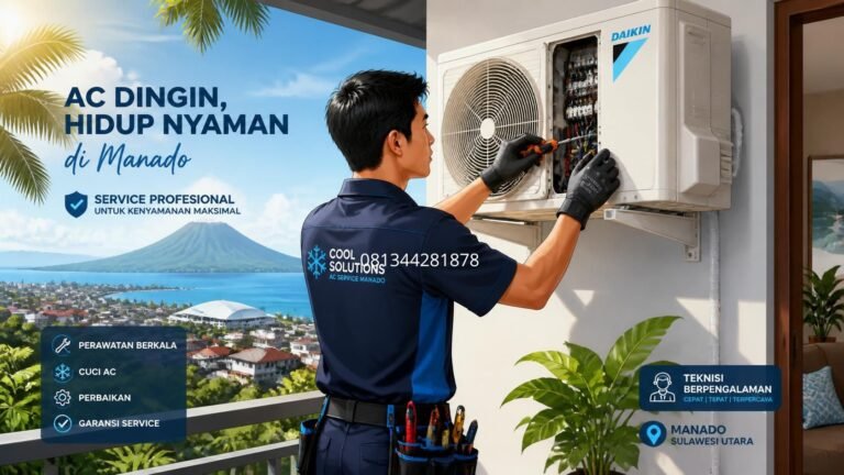 service AC rumah Manado