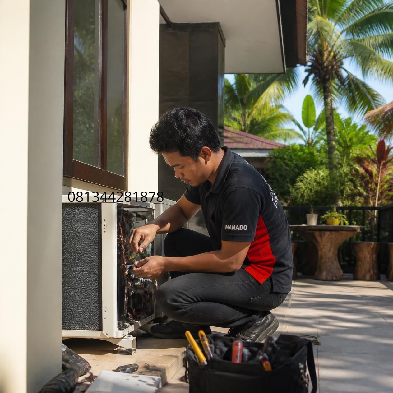 service AC Manado panggilan
