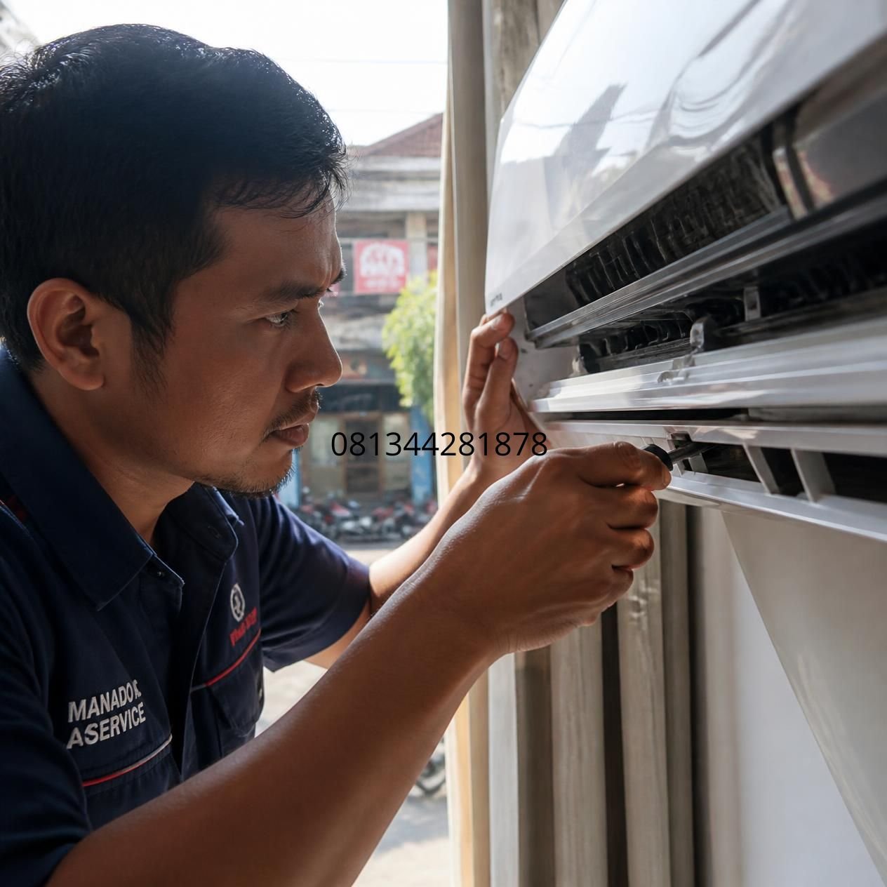 servis AC cepat Manado