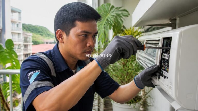 perbaikan AC tidak dingin Manado