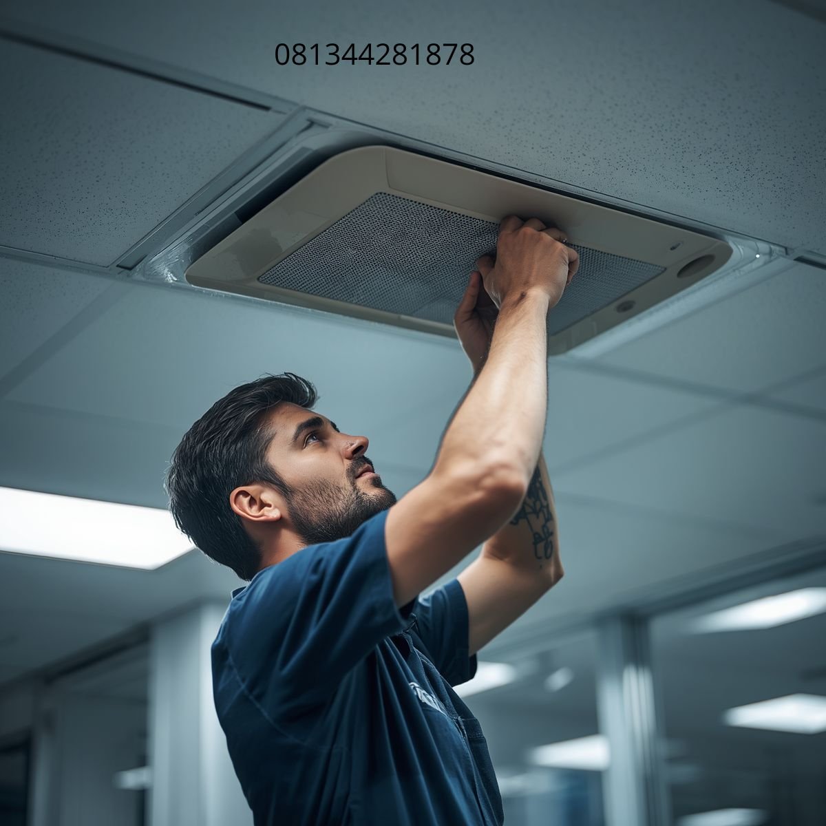 Cleaning AC Komersial