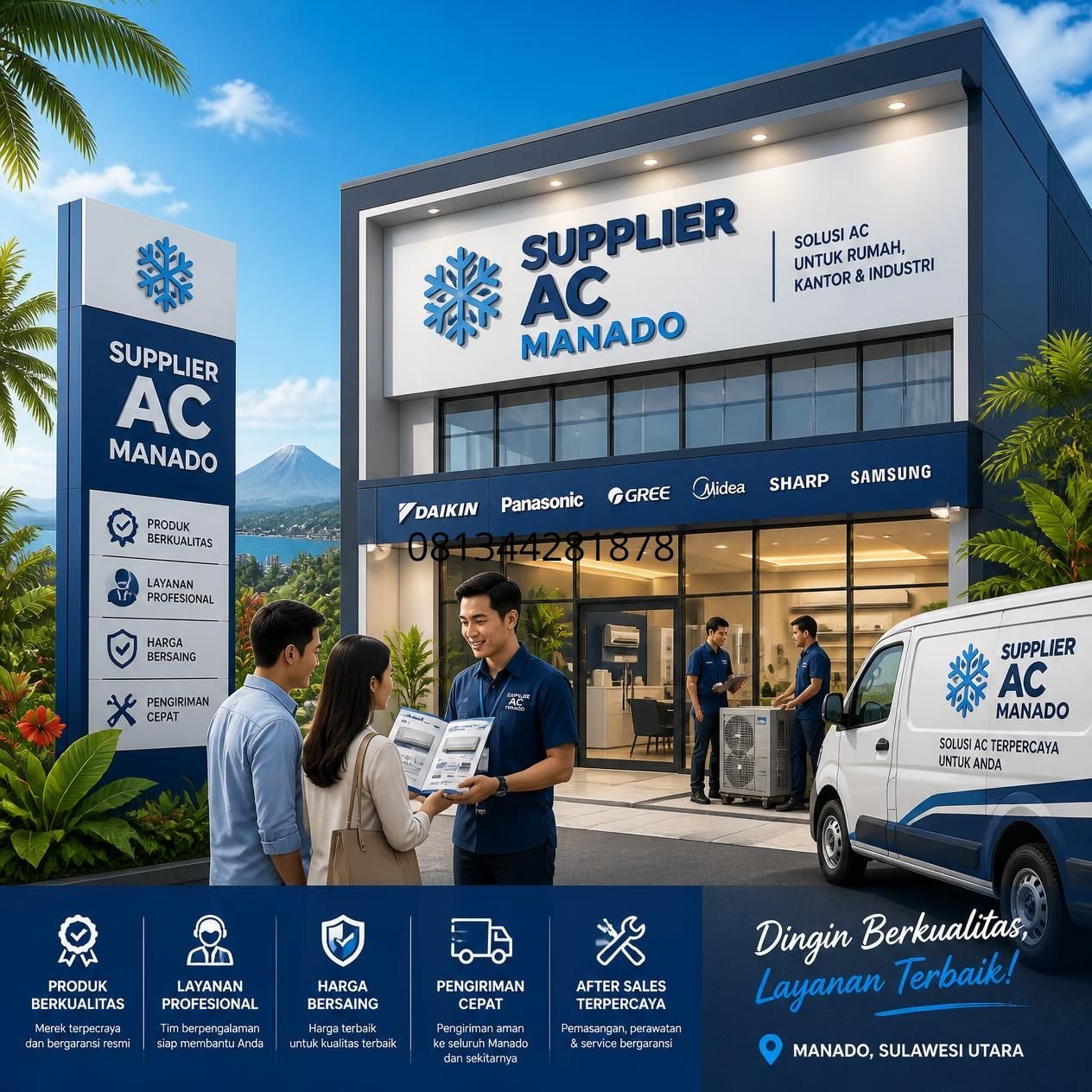 harga AC terbaru Manado