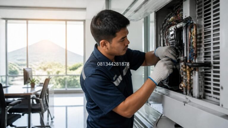 jasa servis AC kantor Manado