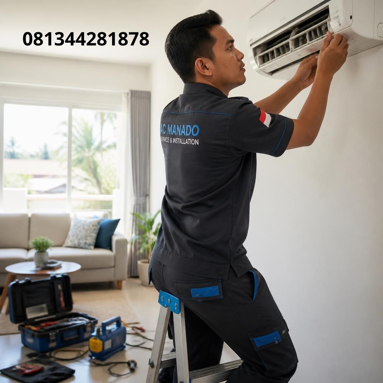 jasa pasang AC rumah Manado