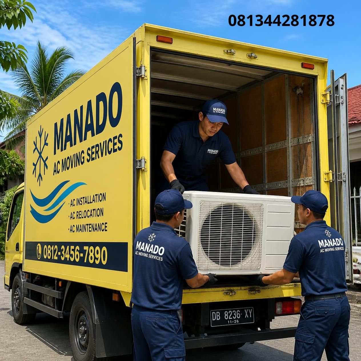 Jasa Pasang Ulang AC Manado