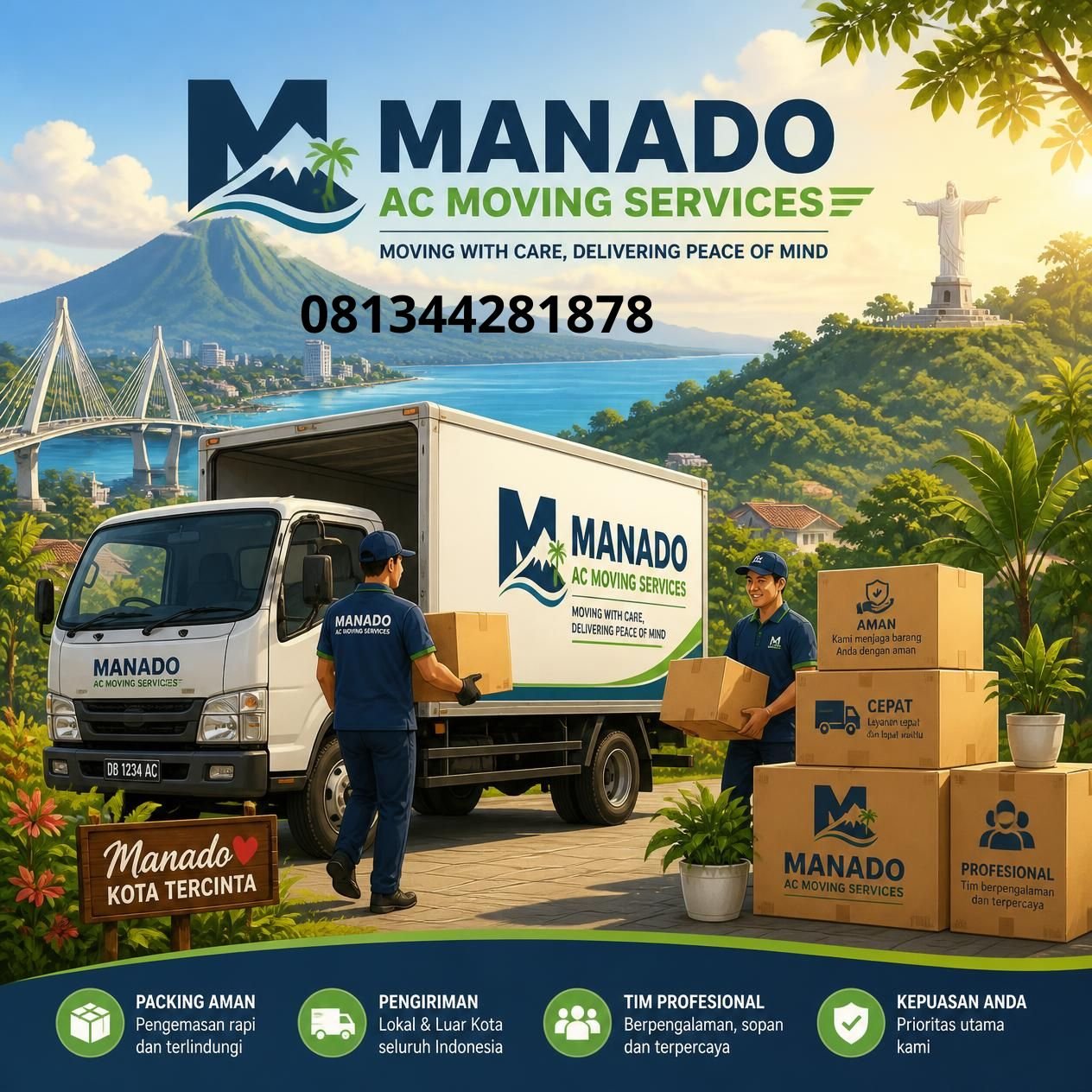 Pindah AC Manado