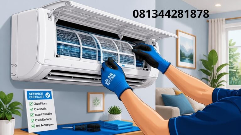 Cuci AC Manado murah bergaransi