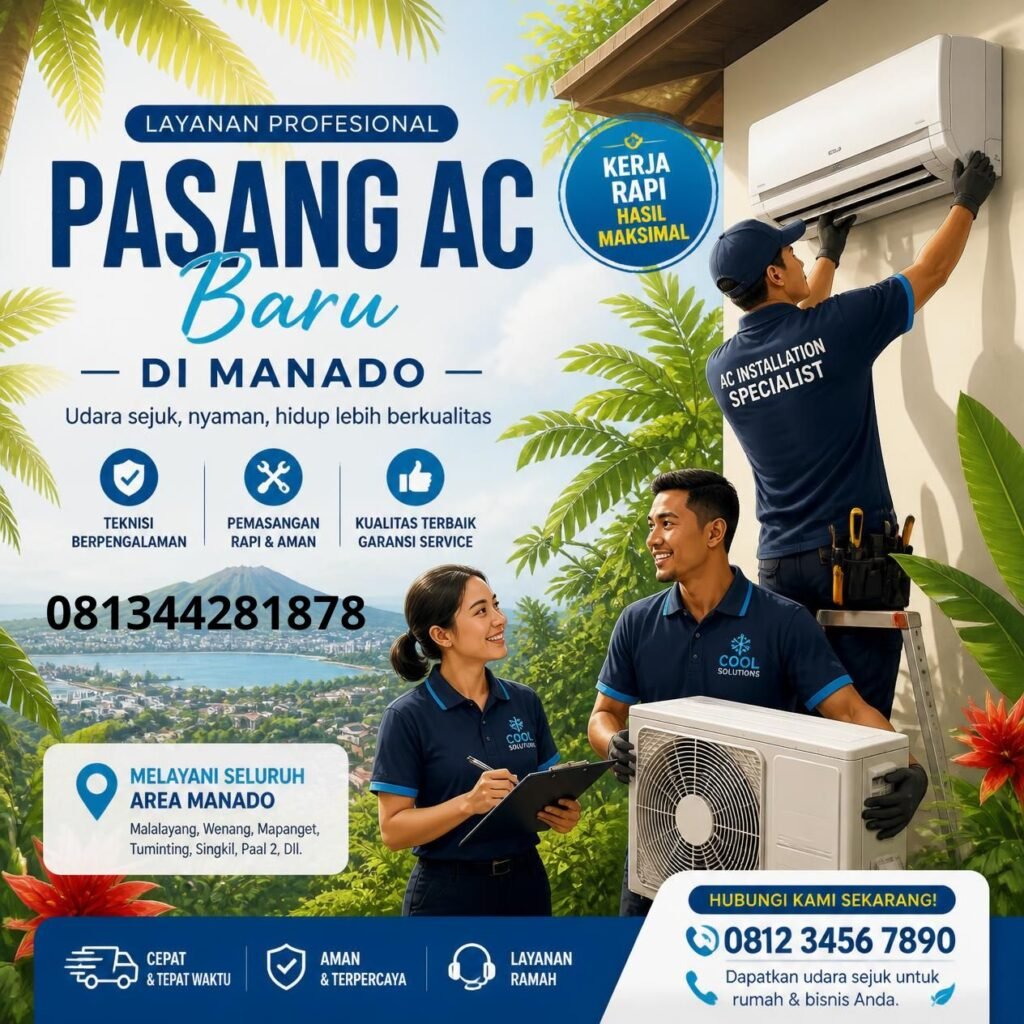 Pasang AC Manado
