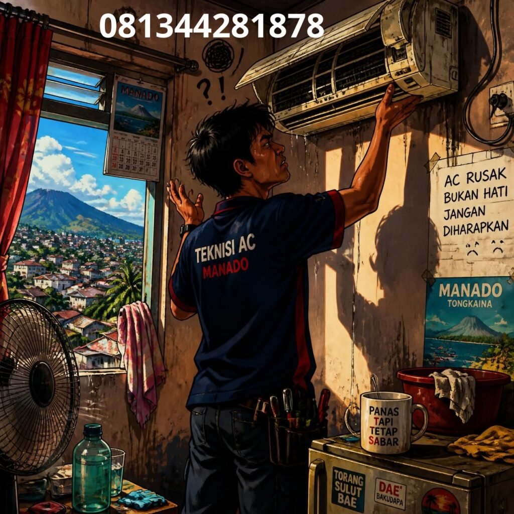 Perbaikan AC Mati Total Manado